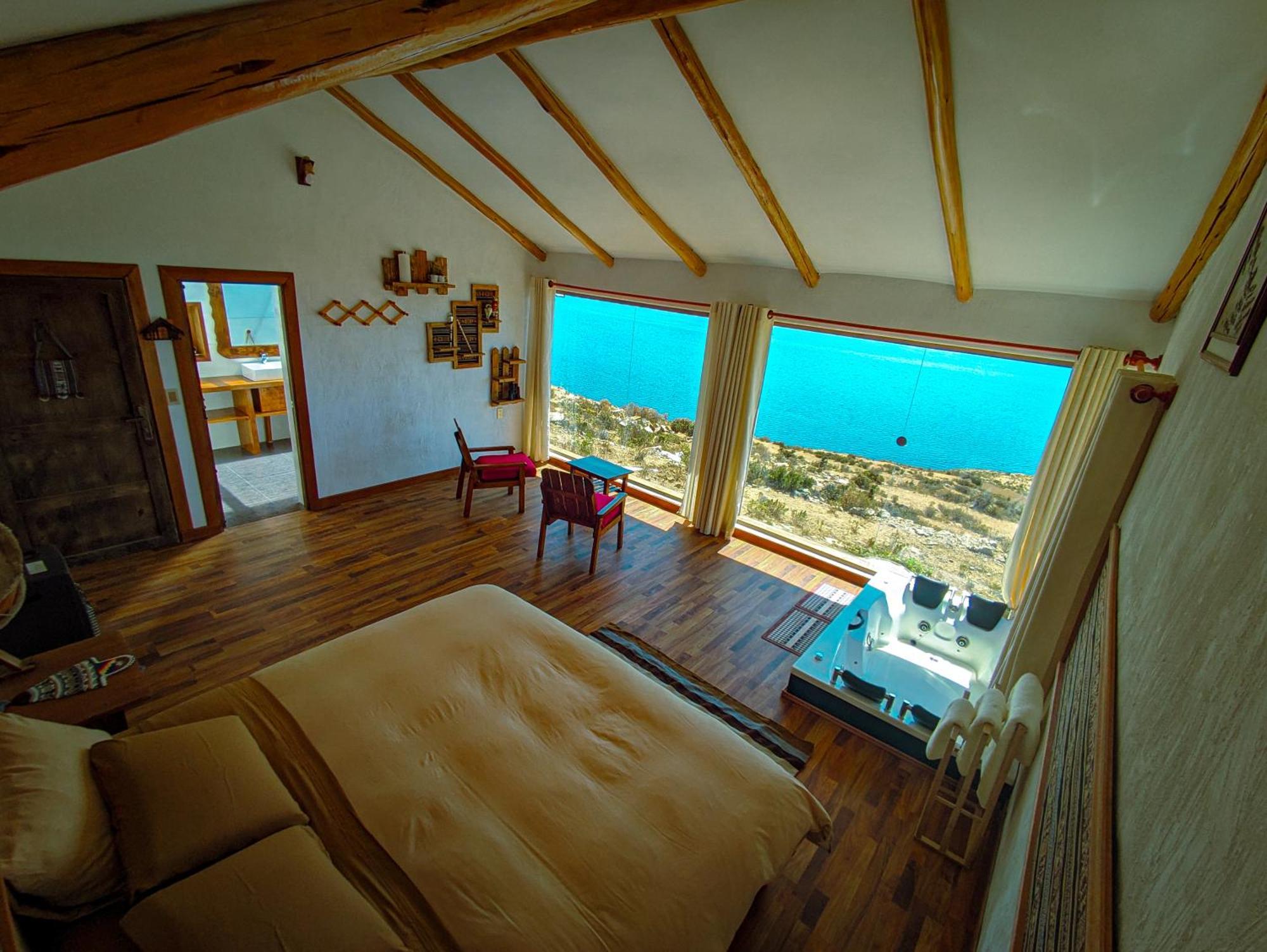 Ecolodge K'Arasirca Comunidad Yumani Kültér fotó